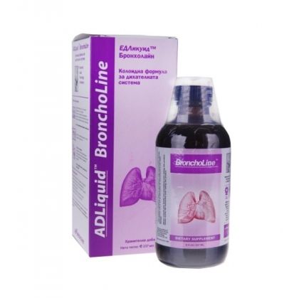 ADLiquid BronchoLine / ЕДЛикуид Бронхолайн за кашлица и дихателните пътища 237мл.