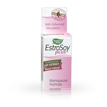 EstroSoy Plus / Естросой плюс за отстраняване на дискомфорта при менопауза 60капс.