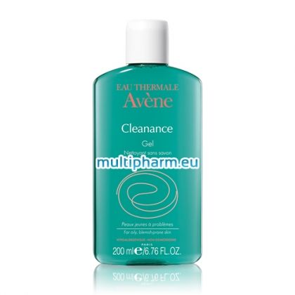 Avene Cleanance / Почистващ гел без сапун за мазна и акнеична кожа 200ml