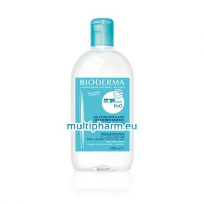 Bioderma ABCDerm / Нежна почистваща вода за бебешка кожа 500ml