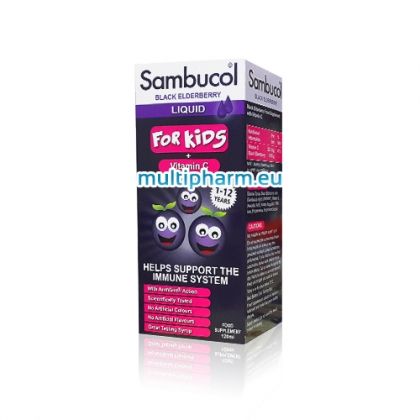 Sambucol For Kids / Самбукол сироп за деца за силен имунитет 120ml