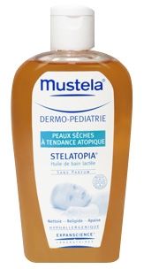 Mustela Stelatopia / Мустела Млечно масло за вана при атопичен дерматит 250мл. 