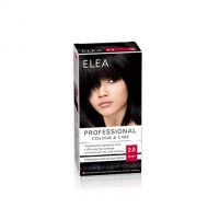 ELEA Professional Colour &amp; Care / Елеа боя за коса № 2.0 – Черен